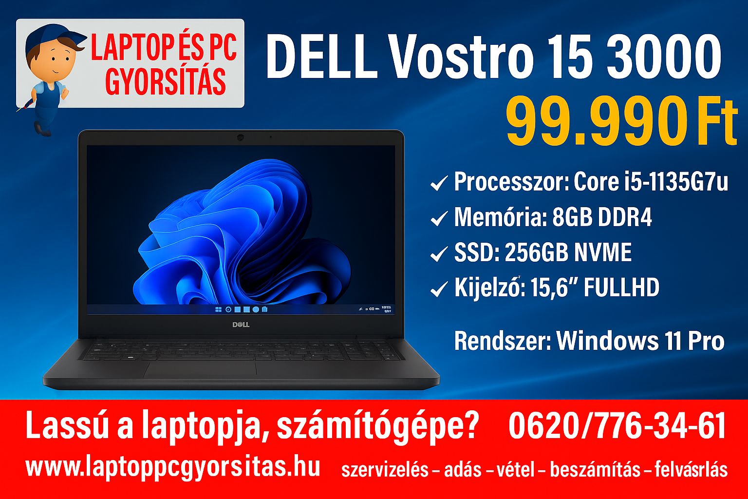 DELL 15 3000 Laptop